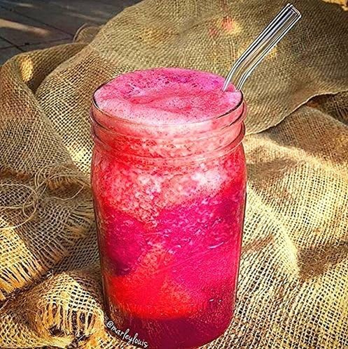 10-Piece Reusable Glass Drinking Straws - 10" X 10 Mm - Smoothie Straws for Milk - Picture 3 of 12
