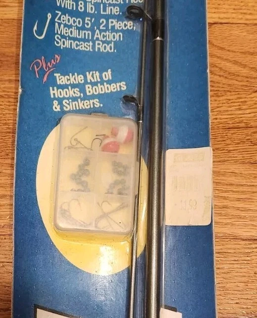 NOS Vintage 1992 Zebco 101 Spincast Combination Fishing Rod & Reel BRAND NEW USA - Image 4 of 4