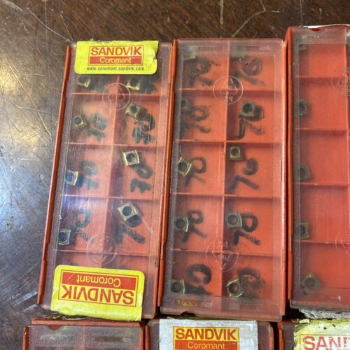 SANDVIK LCMX 02 02 04TC-53 Hartmetalleinsätze Grade 1020 100 Stück (10 Packungen) - Bild 2 von 7