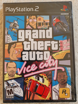 GTA Vice City - Grand Theft Auto - PS2 - Neu + Sealed - VGA / WATA