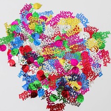 Happy Birthday Confetti 1 LB   Bulk Party Decor with 8,250 Festive Pieces