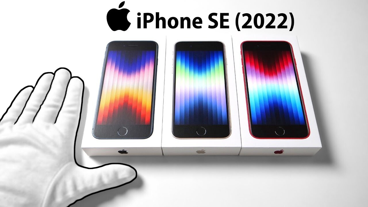 iPhone SE 2022 3rd Gen 5G 64GB Black Colour Unlocked smartphone Grade