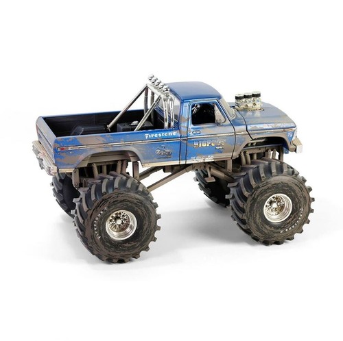1974 FORD 250 "DIRTY VERSION" BIGFOOT MONSTER TRUCK 66" TIRES 1:18 SCALE - Picture 2 of 10