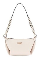 Guess Eco Evaine Top Zip Shoulder Bag Schultertasche Tasche Stone Hellgrau