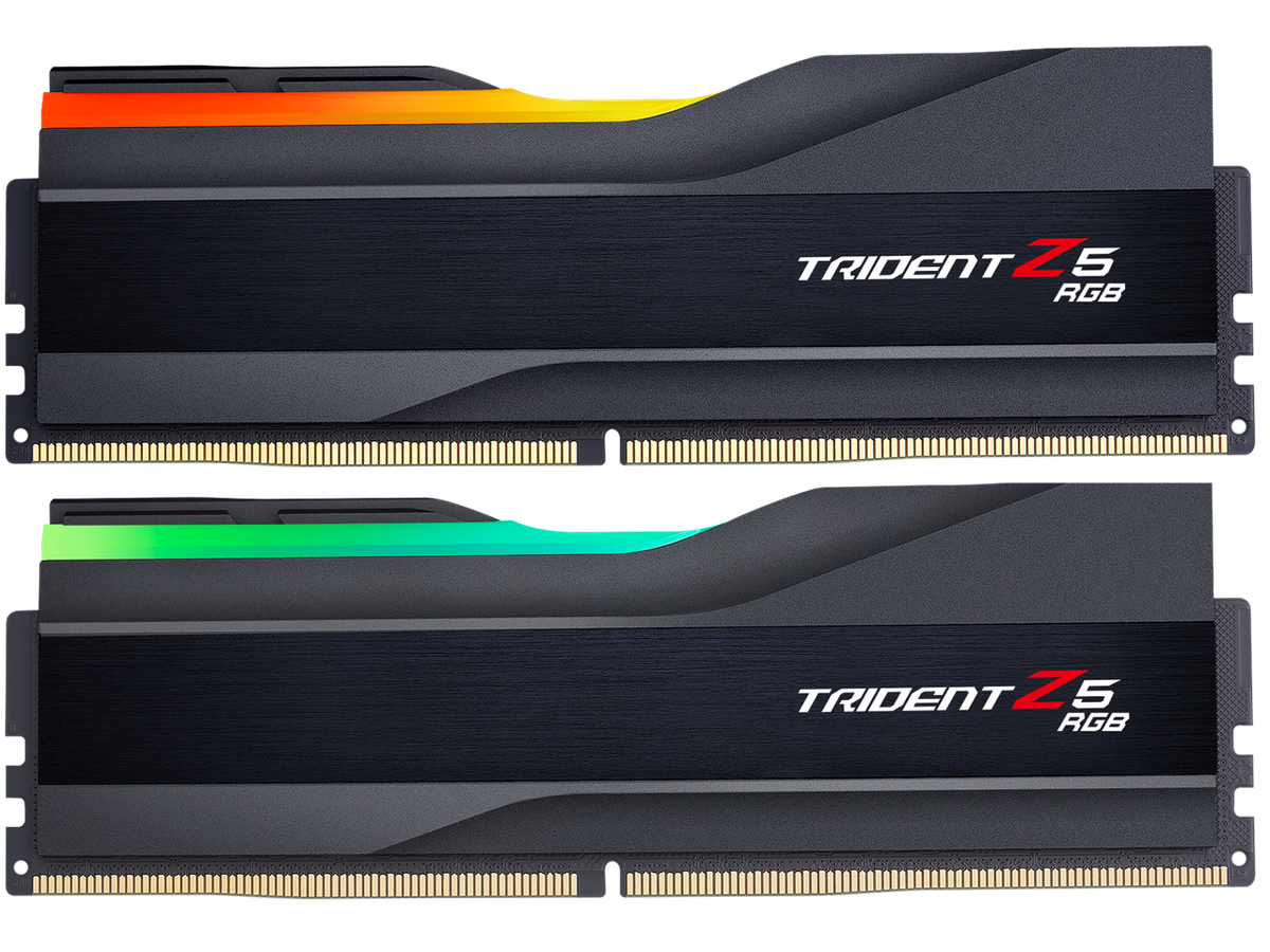 メモリー G.SKILL RGB DDR5-6800 32GB(2x16GB) Desktop Memory (U-DIMM/CU-DIMM) - Trident Z5 RGB (DDR5/Intel