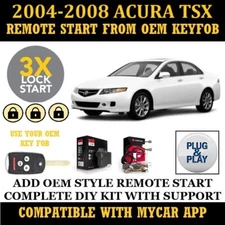 2004-2008 ACURA TSX 3X Lock Plug and Play Remote Starter