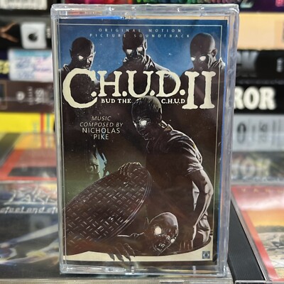 C.H.U.D 2 Bud the CHUD 2023 Audio Cassette New OST Terror Vision Blue Tape