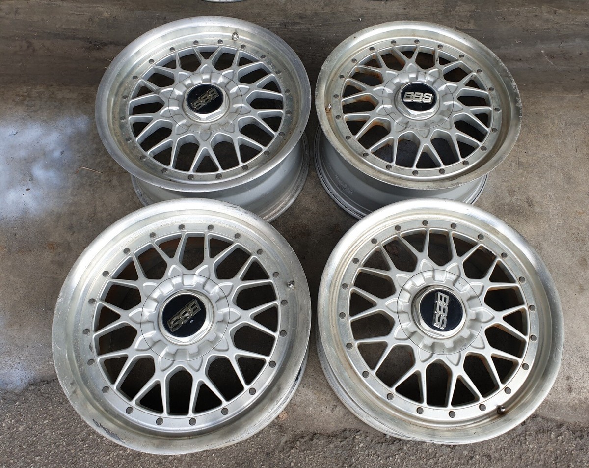 BBSホイールセット 8Jx18H2 ET35 ② JDM 17