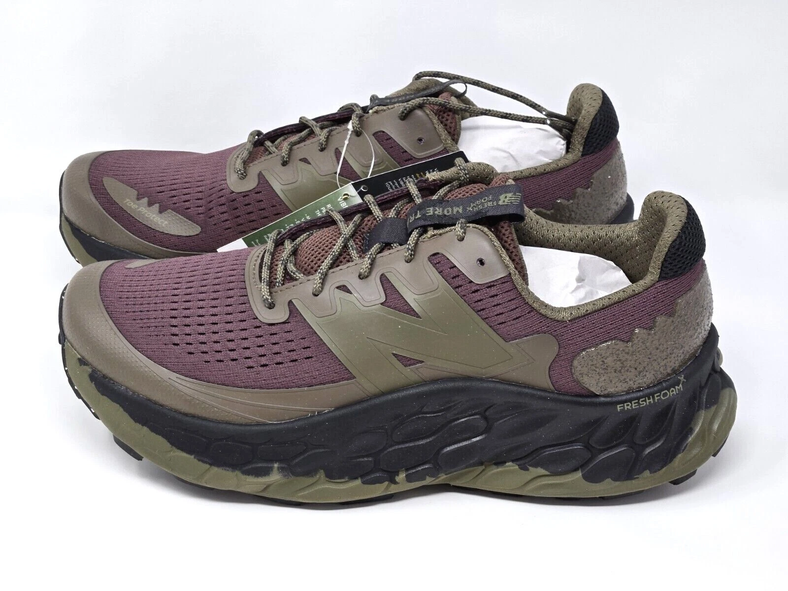 New Balance Fresh Foam x More Trail v3 Mens Sizes Black Green Shoes MTMORNAD NBY