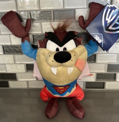 Taz Tasmanian Devil Superman Plush Warner Bros. 100th Anniversary