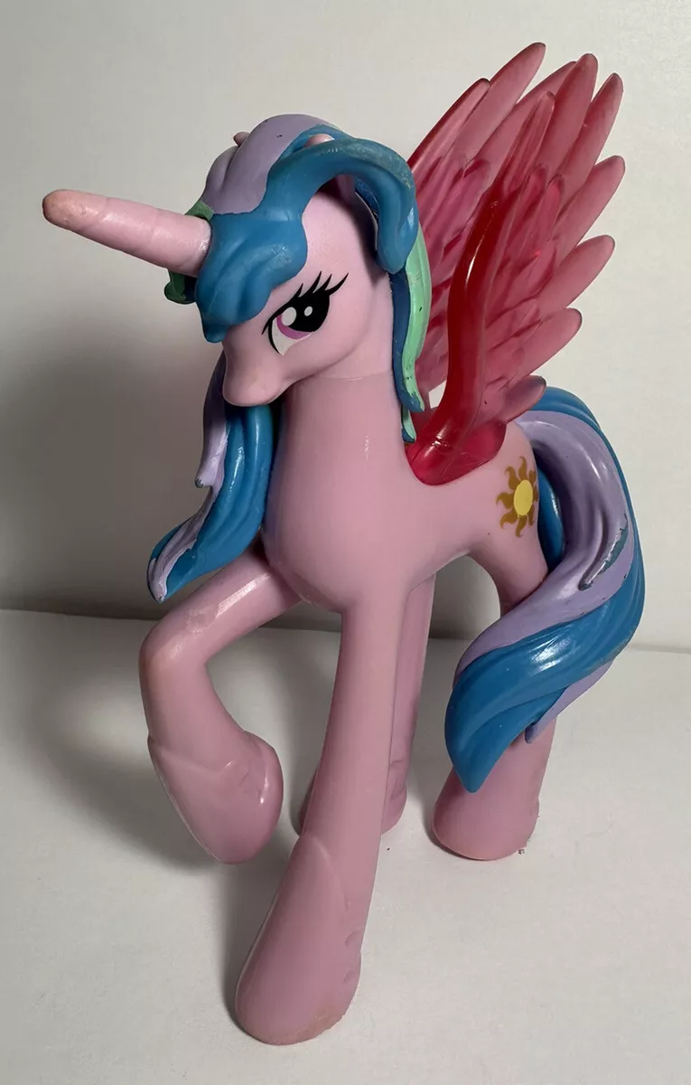 PINK Princess Celestia My Little Pony Friendship is Magic vinyl figure toy  AS IS