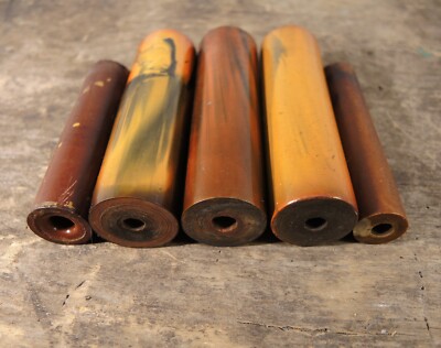 Vintage Bakelite Vien Rods Handle, Old Bakelite Tube, 230 gr - 5