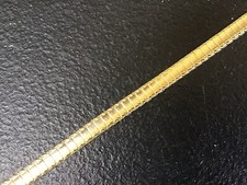 Ladies Speidel Twist O Flex 8MM Watch Band Gold Tone NOS 738/33 XL