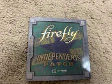 Firefly Independents Patch, Loot Crate Exclusive Brand New with Sleeve!