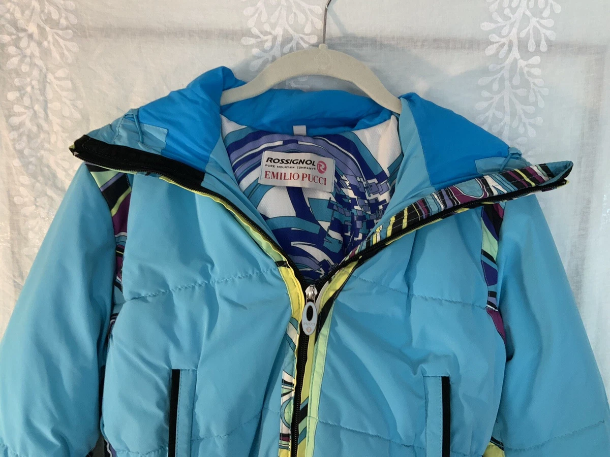 Emilio Pucci Rossignol ski jacket coat puffer M