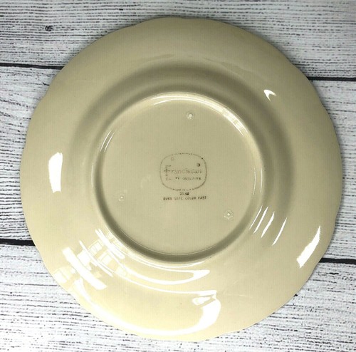 Franciscan China Bread Plates & Bowls Desert Rose Earthenware Lot of 6 - Picture 12 of 12