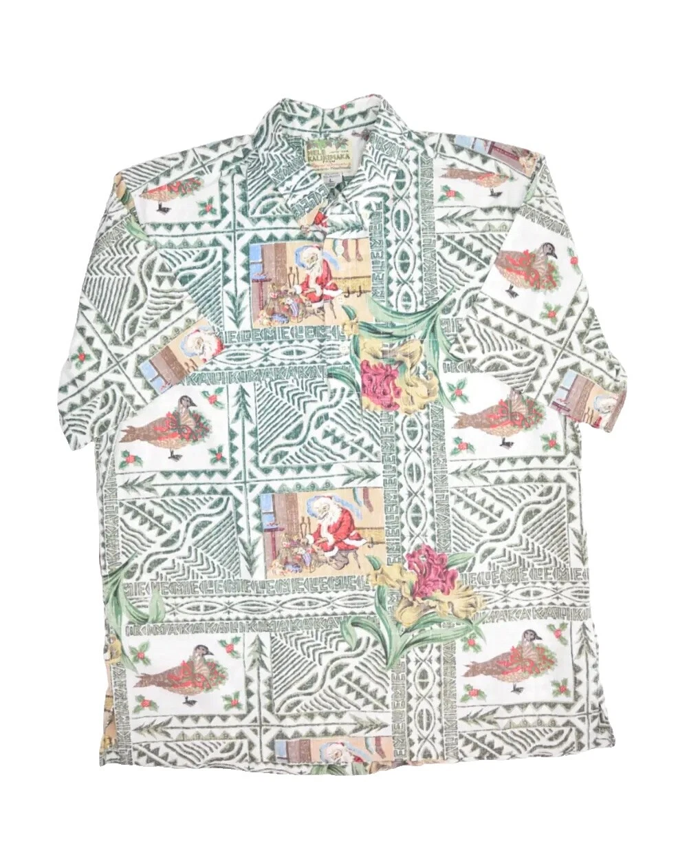 Reyn Spooner Geometric Hawaiian Casual Button-Down Shirts for Men