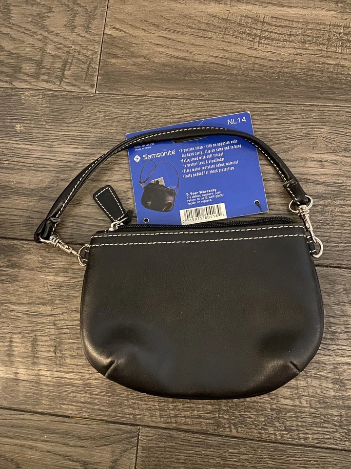 Samsonite Faux Leather Camera Fashion Case Wristlet Bag Water-resistant & Padded - Image 2 of 3