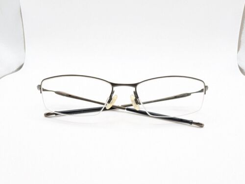 Oakley Eyeglasses Frames Only, TRANSISTOR, 22-214, 54-18-135, Pewter