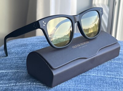 Oliver Peoples Jack Huston OV5302-U 1031/R3 Black Frame Yellow