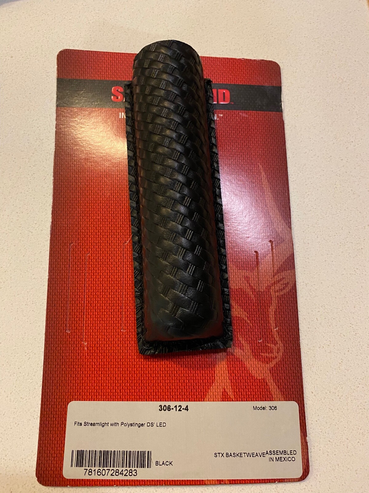 Safariland Flashlight Holder Basketweave for Streamlight Polystinger