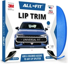 All-Fit Automotive | Lip Trim - Universal Fit - ¼ Inch - (Blue)