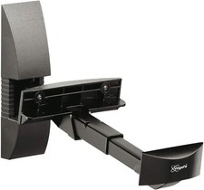 Pair of Adjustable Speaker Wall Mounts - Max 20 kg, Easy Screw-less Installation