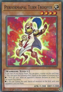 Performapal Turn Trooper - ETCO-EN094 - Common - 1st Edition x3 - Near Mint