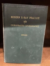 Modern Chiropractic Spinography Remier Vol 21 Palmer Green Book 1921