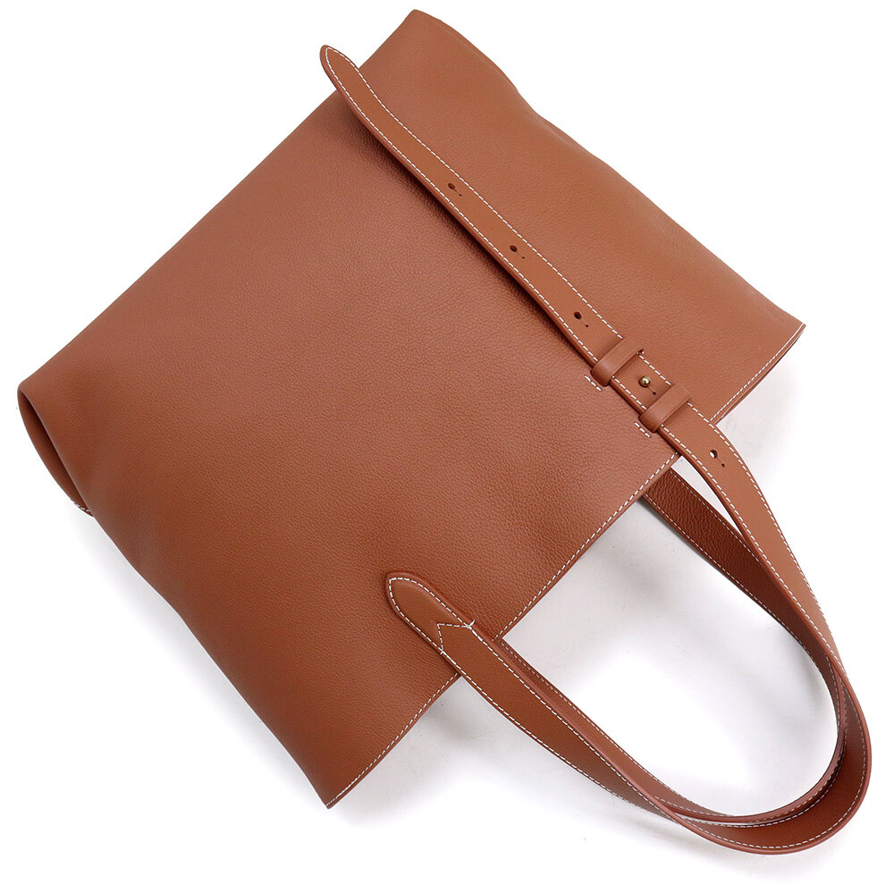 LOUIS VUITTON Lowkey Cabas MM Tote Grain calf leather