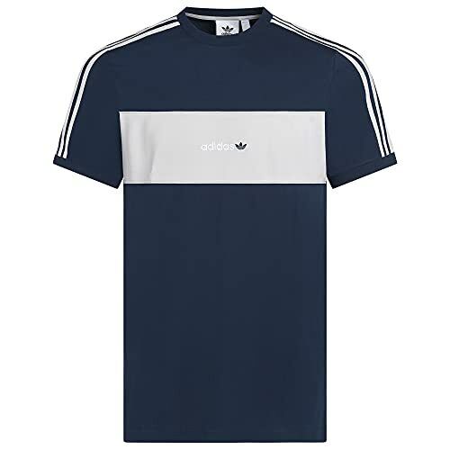 Adidas Originals New Hamburg Men's T-Shirt Navy / Grey Bargain Price Cheap Sale - Picture 1 of 3