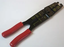 Ignition wire terminal CRIMP TOOL spark plug wire hand press electrical pliers