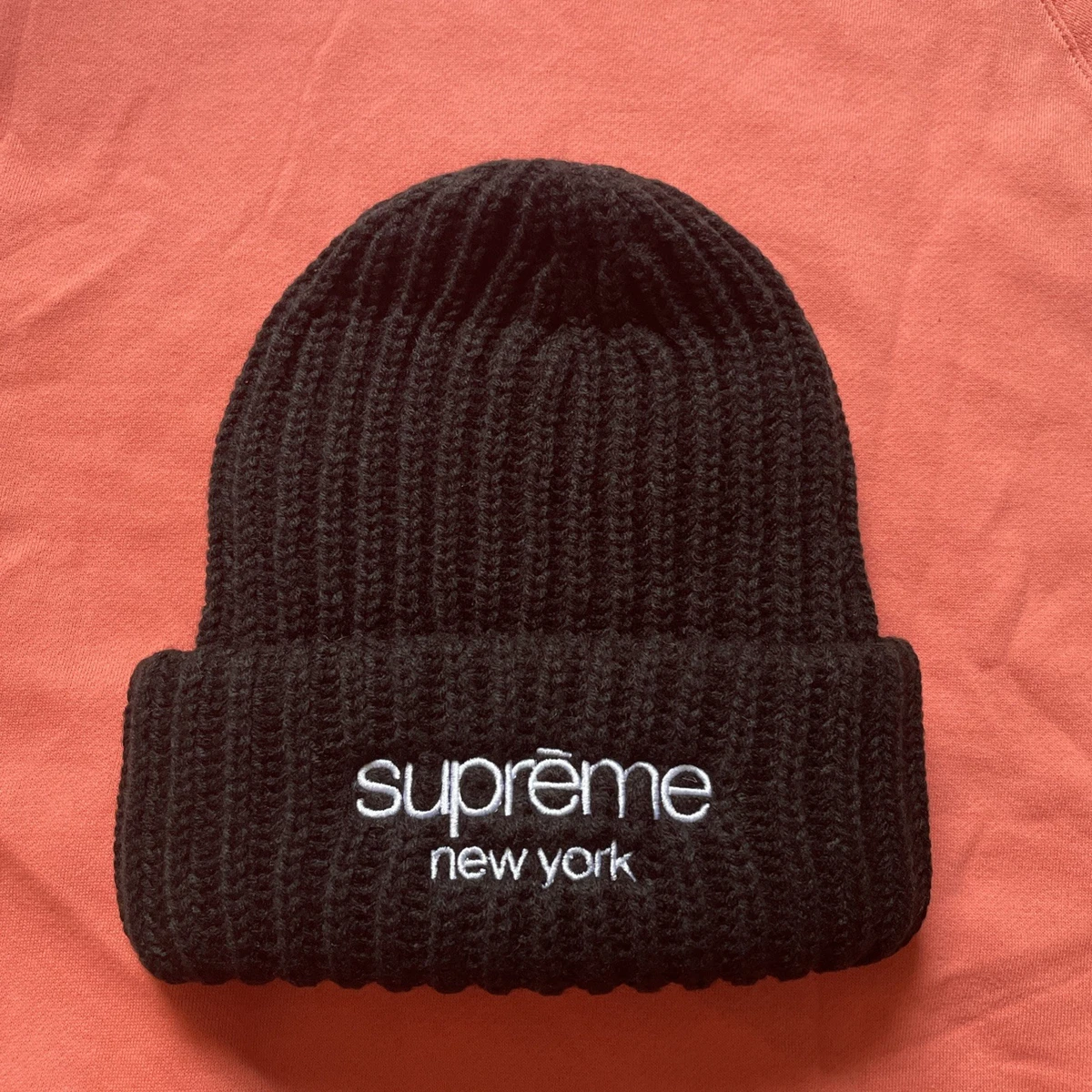 Supreme Beanie Black Hats for Men for sale | eBay