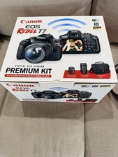 Canon EOS Rebel T7 24.1MP Digital Camera - Black Kit with 18-55mm and 75-300mm