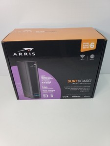 Neuf & Scellé ARRIS G20 DOCSIS 3.1 Modem câble & AX3000 WiFi 6 Navire libre de routeur !