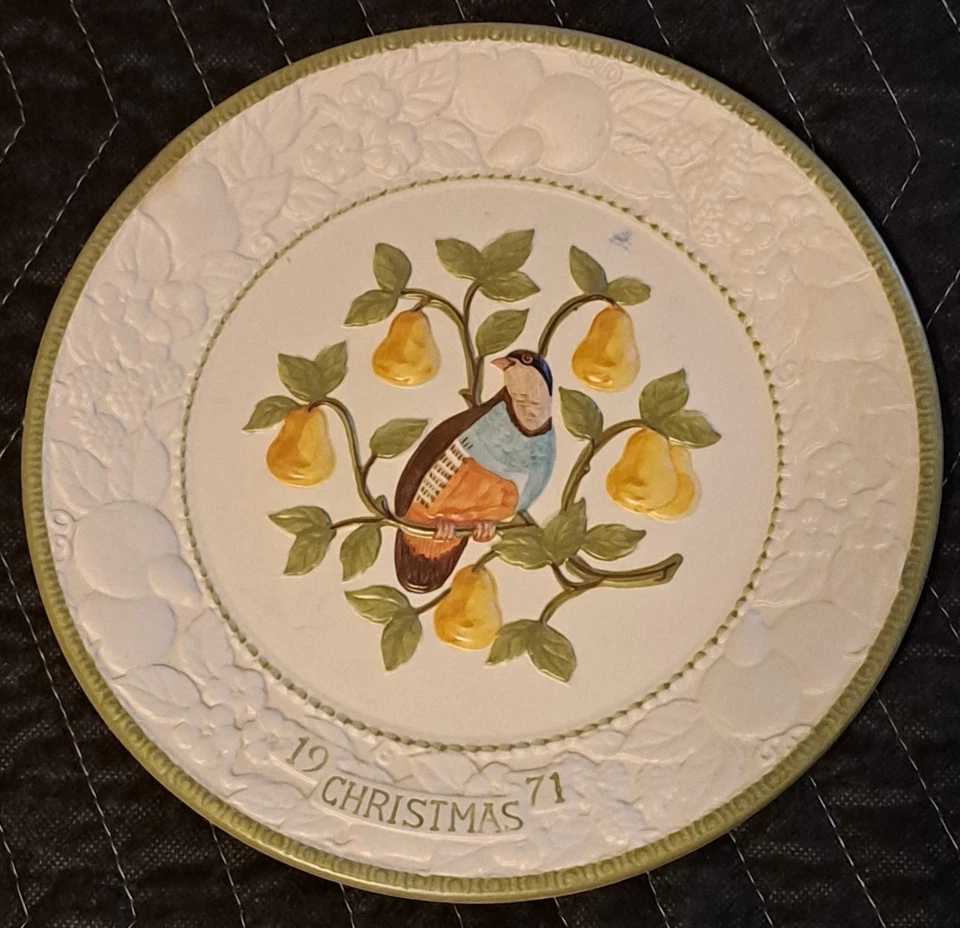 Lote de 8 Platos de Navidad Vernon Metlox Canciones de Navidad Años 70 Limitados  Foto 2 de 4