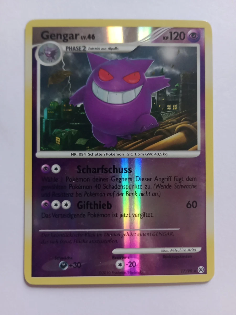 Gengar Pokémon TCG Arceus Rare Individual Collectible Card Game