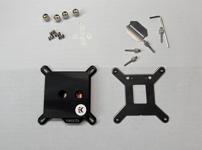 EK-Quantum Velocity - Copper + Acetal inkl. Backplate für LGA 1700