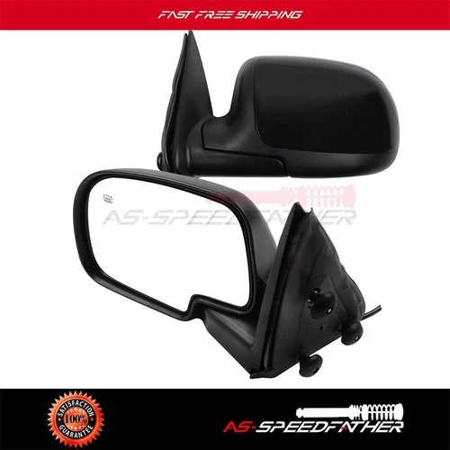 Power Heated Mirrors For 2000 - 2002 Chevy GMC Driver Passenger Set Yukon XL