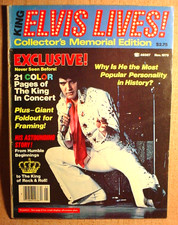 King Elvis Lives! Near Mint Original Issue Magazine  November 1979 - Has Poster!