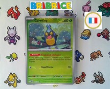 Carte pokemon Carabing Karrablast BLK 9/86 REVERSE POKEBALL FR