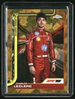 2025 Topps Chrome Sapphire Formula 1 F1 Charles Leclerc Portrait Gold 40/50 #3