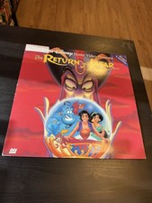 Disney's The Return Of Jafar Laserdisc Walt Disney Home Video Laser Disc 1994