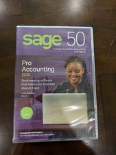 2020 Pro Accounting Sage 50 - Product Activation Serial Key Is Mailed No Cd