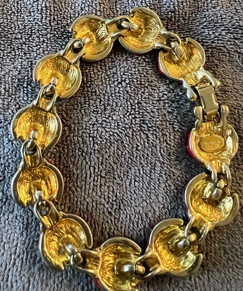 Pulsera KJL Kenneth Jay Lane Ladybug K1420 Foto 4 de 4