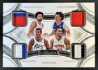 2024-25 Flawless Cade Cunningham Ausar Thompson Jaden Ivey Duren Quad Patch #/25