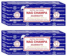 Satya Sai Baba Nag Champa Agarbatti, 250gms Hand 8.81 Ounce (Pack of 2) 