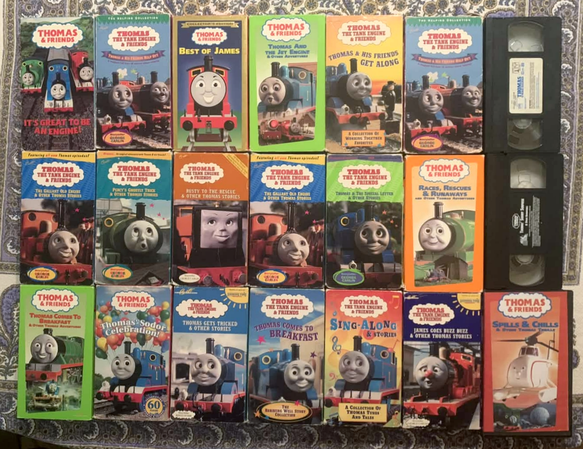 その他 VHS Gastank End TCVN49003 TRYCLE /00300 Thomas the Tank Engine VHS Bundle - Lot of 21 Tapes - Please Read