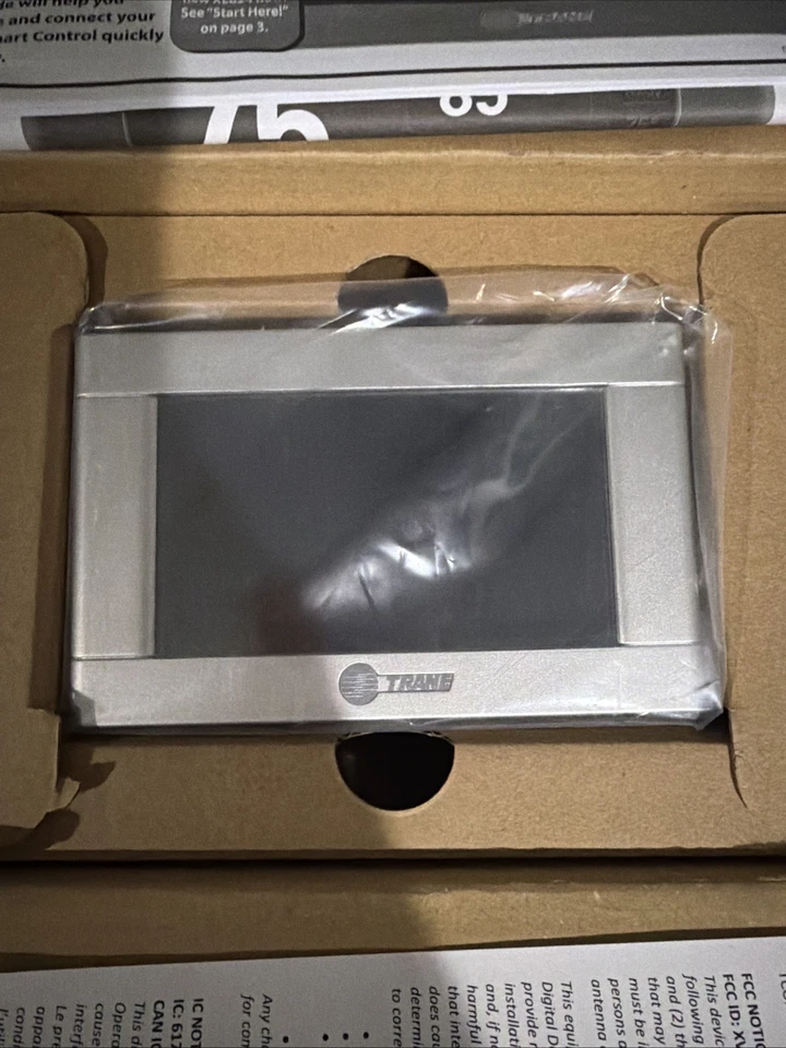 TRANE XL824 4.3 INCH SMART PROGRAMMABLE THERMOSTAT TOUCHSCREEN TCONT824AS52DBA - Image 2 of 4