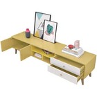 <!--F#f_0-->NNECN Two-Doors, Two-Drawers Wooden TV Cabinet<!--F/-->